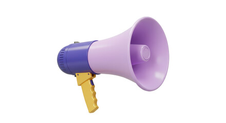 Isolated Megaphone