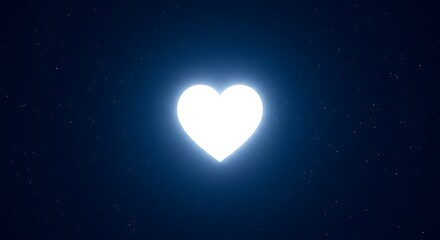 Celestial Heartglow AI Generated