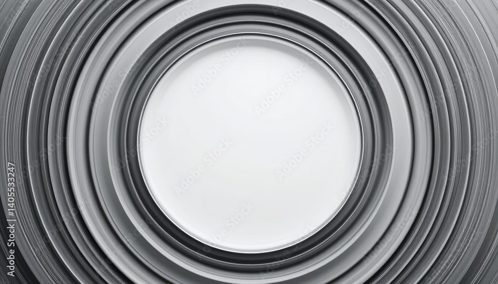 Poster dynamic circular patterns abstract design graphic art minimalist aesthetics close-up view contempora