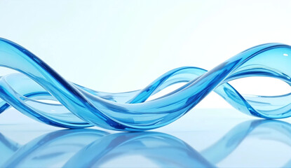 Obraz premium Translucent corrugated acrylic.