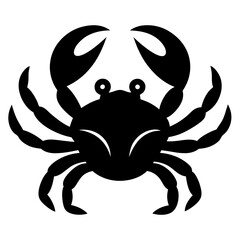 crab isolated on white background