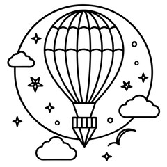 Obraz premium hot air balloon