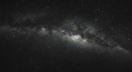 Fototapeta premium Cosmic Dust and Dreams AI Generated