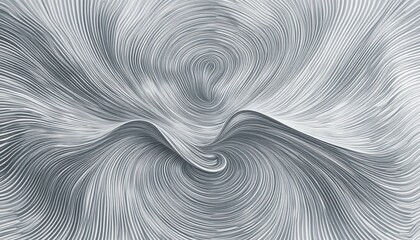 Obraz premium Dynamic abstract swirling patterns digital art monochrome fluid motion close-up view visual harmony for contemporary design