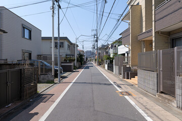 武蔵浦和の町の路地風景２