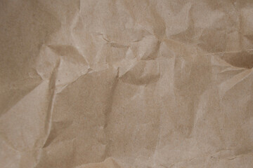 Textura o fondo de papel de embalaje arrugado
