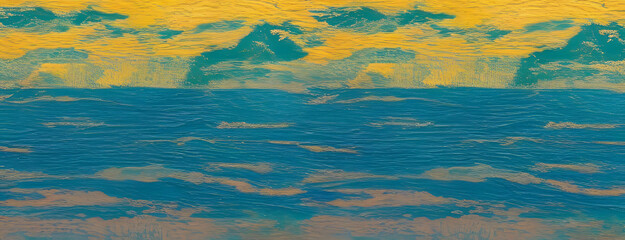 Fototapeta premium watercolor painting landscape