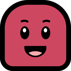 Fototapeta premium new style funny emoji 