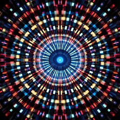 Abstract fractal background with a beautiful flower. Fractal art background for creative design. Creative illustration for design