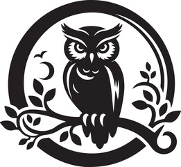 owl on a branch