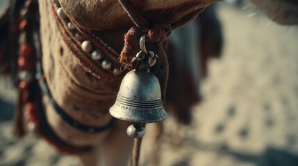 A calligrapher's poised brush hovers over parchment, exuding focus and craftsmanship amidst an array of traditional tools on a wooden table.