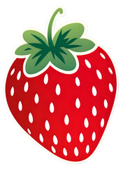 Strawberry Vector Image Illustration Graphic