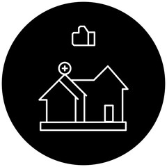 like hospital icon design