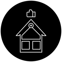 like hospital icon design