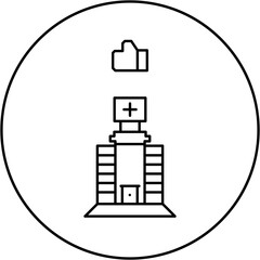 like hospital icon design