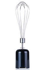 Stainless Steel Immersion Hand Blender Isolated