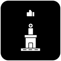 like hospital icon design
