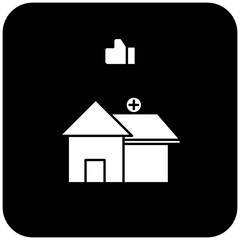 like hospital icon design