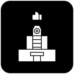 like hospital icon design