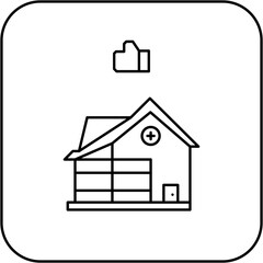 like hospital icon design