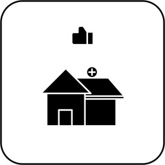 like hospital icon design