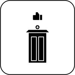 like hospital icon design