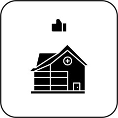 like hospital icon design