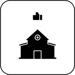 like hospital icon design