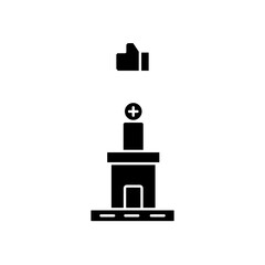 like hospital icon design