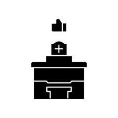 like hospital icon design