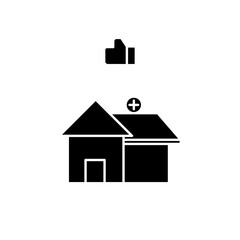 like hospital icon design