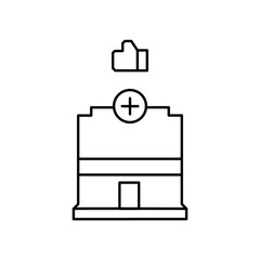 like hospital icon design