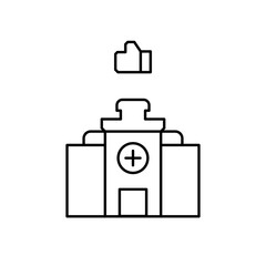 like hospital icon design
