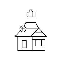 like hospital icon design