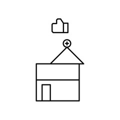 like hospital icon design