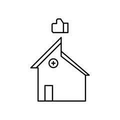 like hospital icon design