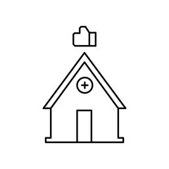 like hospital icon design