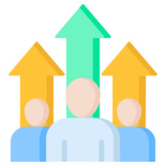 Employee Growth Icon