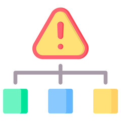 Fototapeta premium Crisis Management Icon