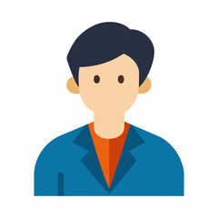 Journalist Character Vector Illustration on White