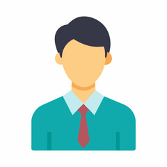 Project Manager with Clipboard Vector Art