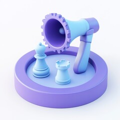 Strategic communication,  powerful message,  digital marketing,  business growth,  chess, gear, strategy,  planning,  innovation,  promotion,  leadership