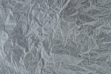 Pattern of crumpled white paper
