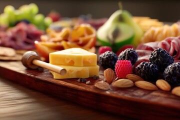 Beautiful arrangement of a charcuterie board