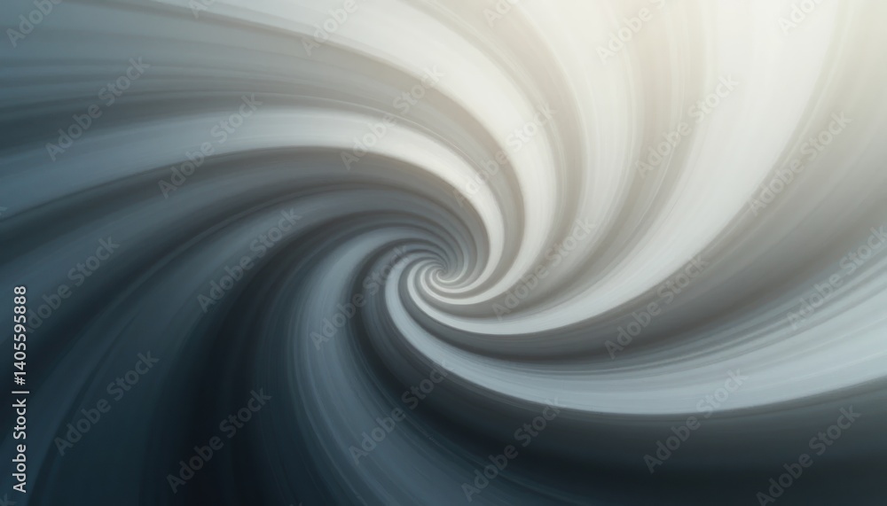 Poster dynamic spiral motion abstract art digital canvas modern design minimalist environment top-down view