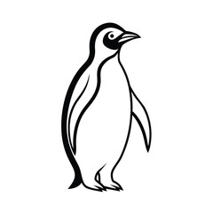Naklejka premium penguin vector illustration