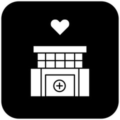 love hospital icon design