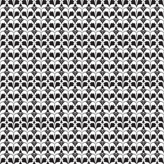 Abstract leaves seamless pattern