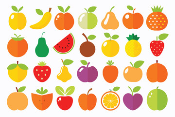 Minimalist Food Icon Collection – Vector Illustrations

