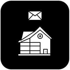 hospital email icon design